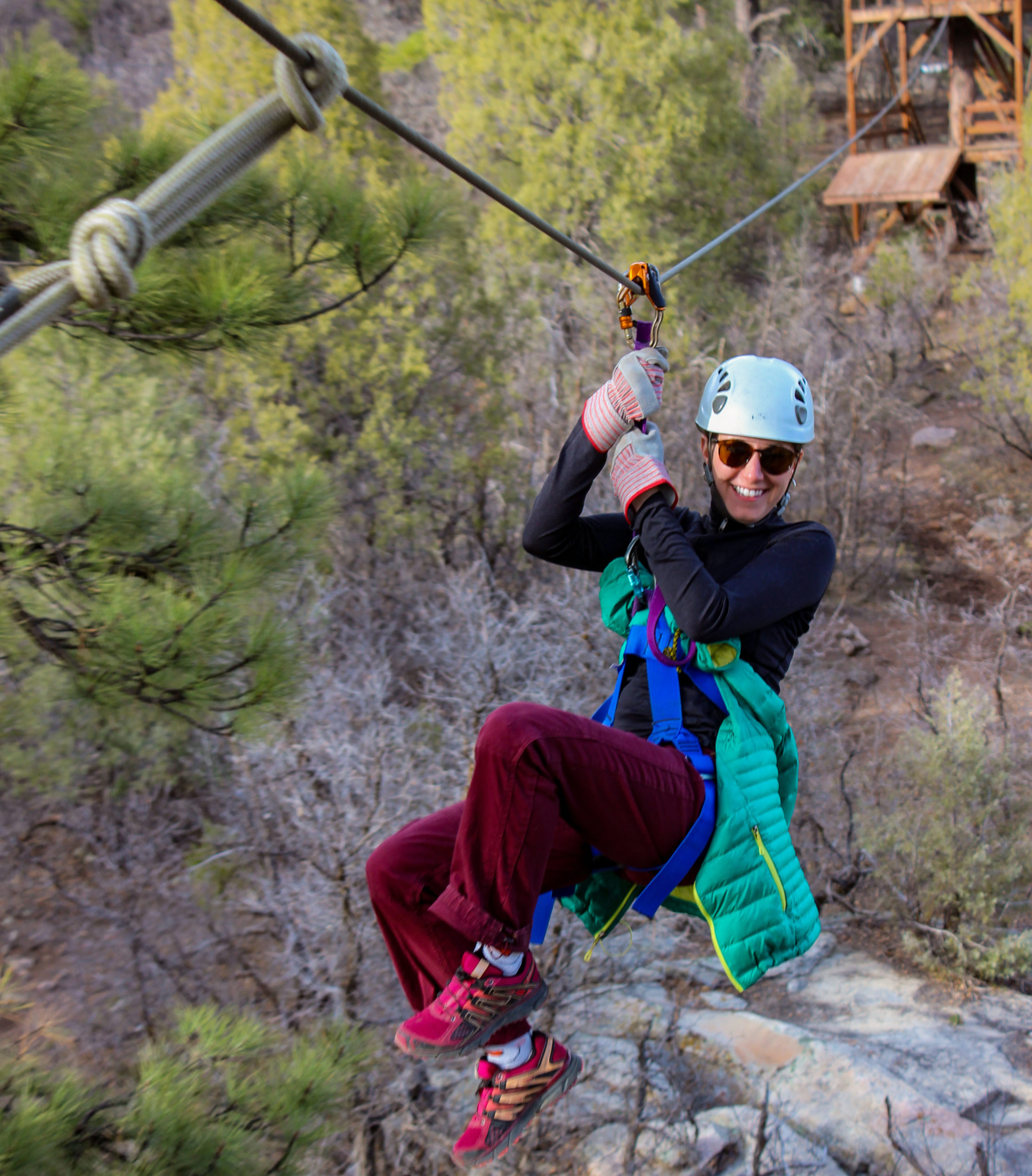 6 Zipline Course - Durango Adventures - Mild to Wild Rafting
