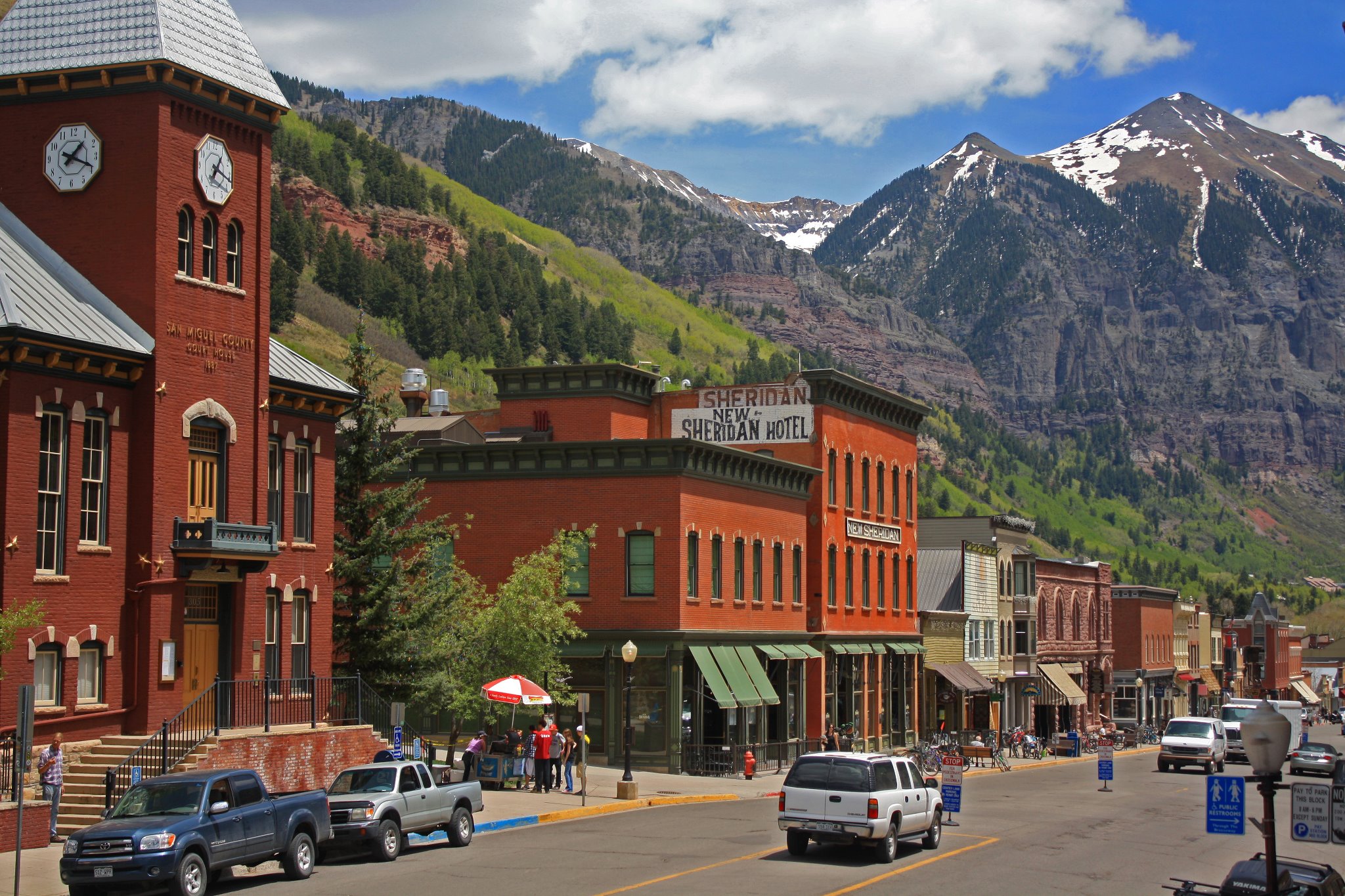 downtown telluride summer