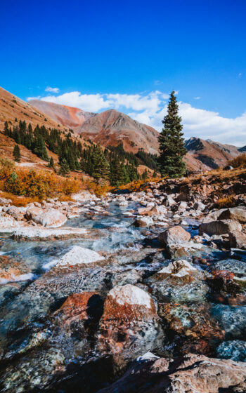 Creek in the fall near Silverton Colorado - Mild to Wild