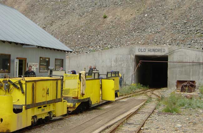 Old Hundred Gold Mine Tour history tours