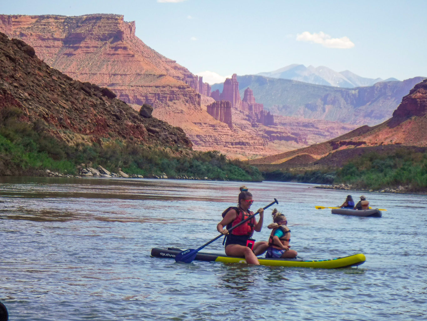 Family Rafting Trip Moab Utah