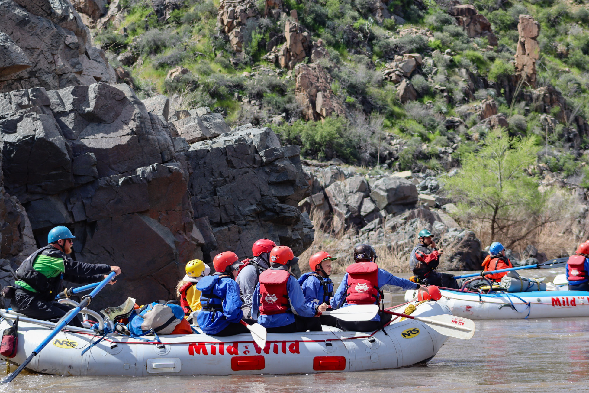 Salt River Close up of Boats